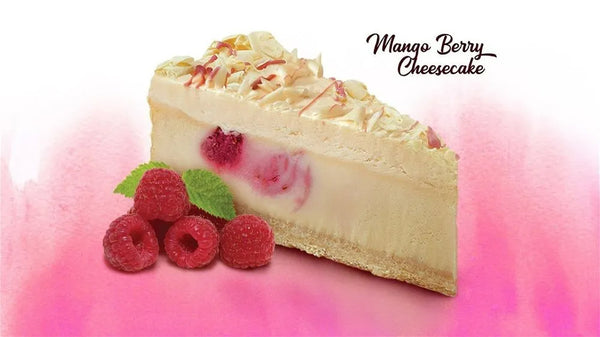 Mango Berry Cheesecake