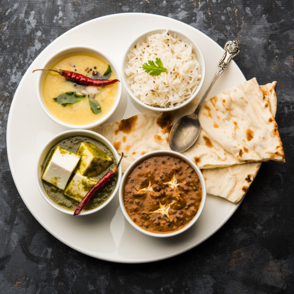 Veg Combo: Shahi Paneer, Chana Masala And Thava Veg Pulao